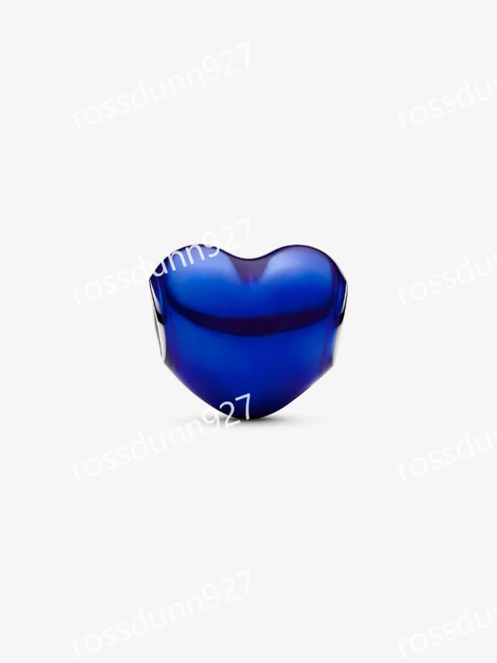 Pandora Metallic Blue Heart Charm